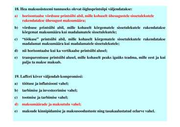 Seminar 11 - Fiskaal- ja monetaarpoliitika #9