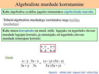 Algebralised murrud #2