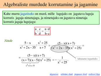 Algebralised murrud #3