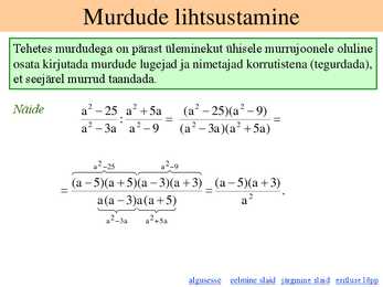 Algebralised murrud #6