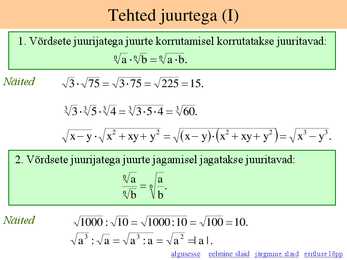 Astmed ja juured #17