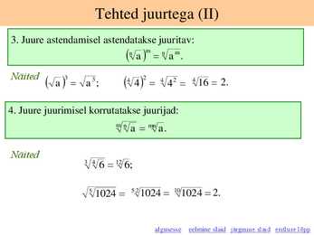 Astmed ja juured #18