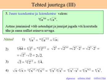 Astmed ja juured #19