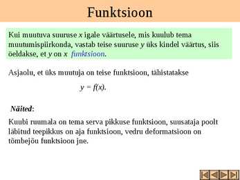 Funktsioonid ja nende graafikud #2