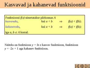 Funktsioonid ja nende graafikud #8