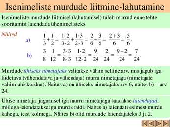 Tehted harilike murdudega #11