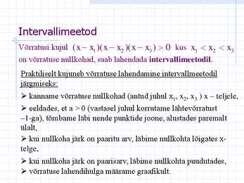 Lineaarvõrratused-ruutvõrratused ja murdvõrratused #8
