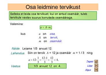 Osa ja tervik #10