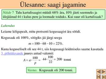 Protsendid #11