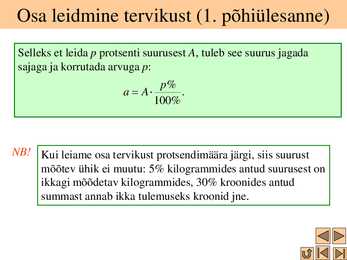 Protsendid #4
