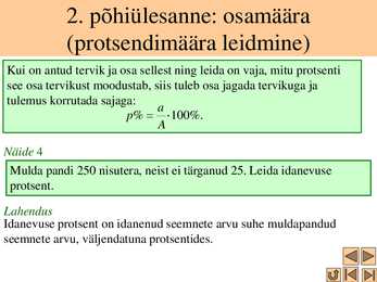 Protsendid #6