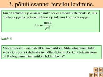Protsendid #8