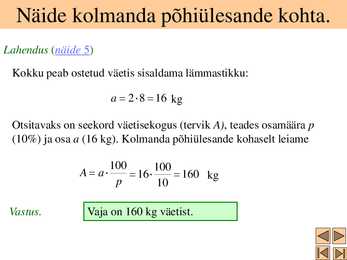 Protsendid #9