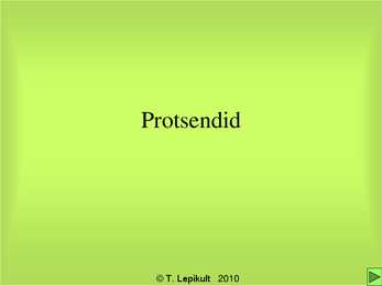 Protsendid