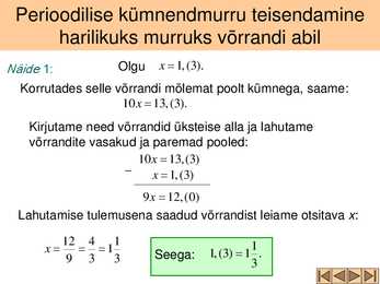 Tehted ratsionaalarvudega #11