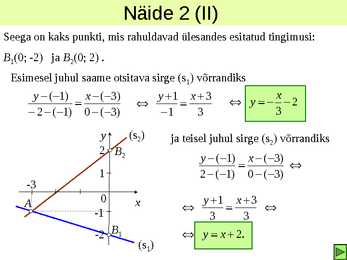 Sirge tasandil #8