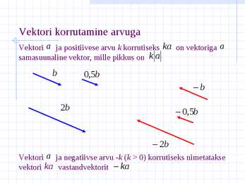 Vektorid ja koordinaadid #11