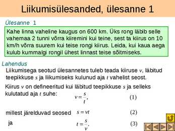 Võrrandisüsteemide koostamine tekstülesannete põhjal III osa #2