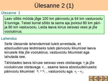 Võrrandisüsteemide koostamine tekstülesannete põhjal III osa #8