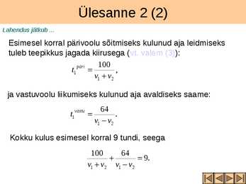 Võrrandisüsteemide koostamine tekstülesannete põhjal III osa #9