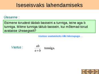 Võrrandisüsteemide koostamine tekstülesannete põhjal IV osa #9