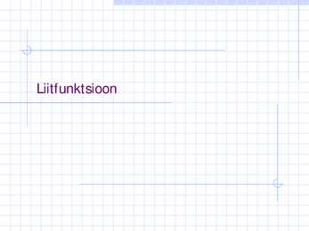 Funktsioon loeng 2 #27