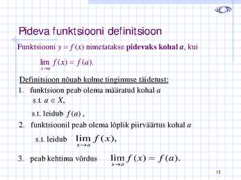Piirväärtus loeng 3 #15