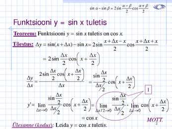 Funktsiooni tuletis-jätk-loeng 6 #2
