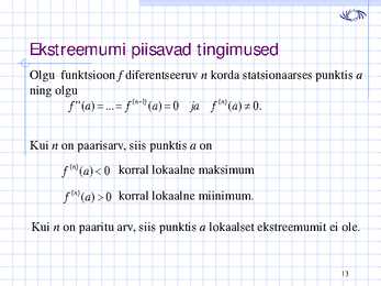 Funktsiooni uurimine loeng 7 #13