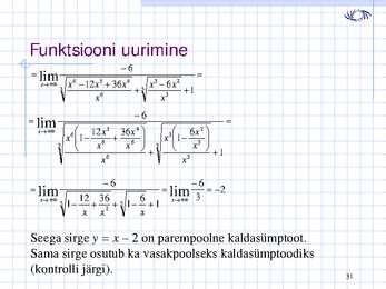 Funktsiooni uurimine loeng 7 #30