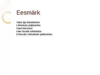 Ürituse korraldamise põhimõtted gümnaasiumile #4