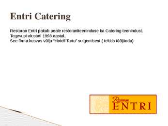 Catering Tartus #3
