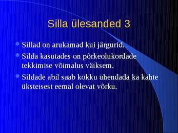 Võrkude seadmed #10