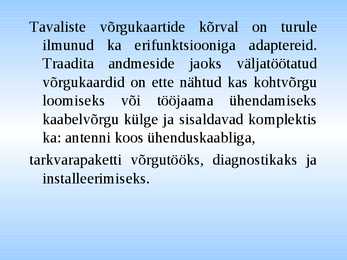 Võrgukaardid #11