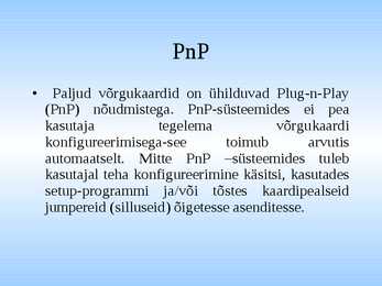 Võrgukaardid #7