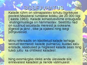 KALADE KEHAKUJU powerpoint #2