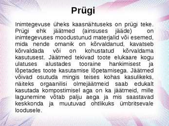 PRÜGI - Ökoloogilised globaalprobleemid #2