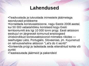 PRÜGI - Ökoloogilised globaalprobleemid #15