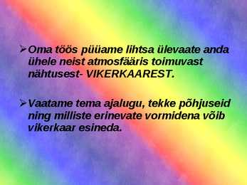 VIKERKAARE POWERPOINT #3
