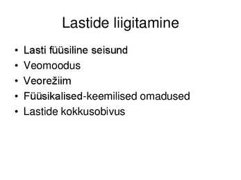 Lastindus ja laondus #4