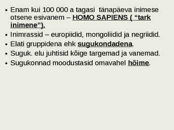 Muistsed kütid ja korilased #3