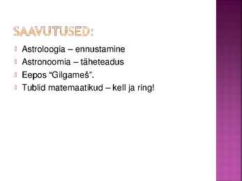 Mesopotaamia usund ja kultuurisaavutused #8