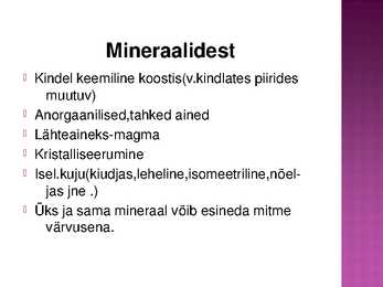 Kvartsi perekonna kristallid #5