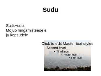 ATMOSFÄÄRI SAASTEALLIKAD #5