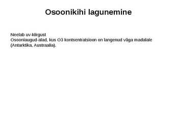 ATMOSFÄÄRI SAASTEALLIKAD #6