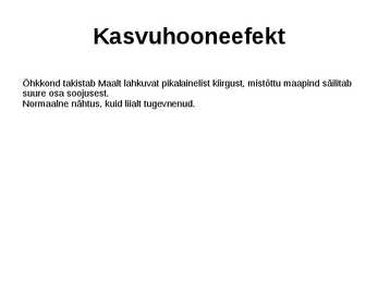 ATMOSFÄÄRI SAASTEALLIKAD #9