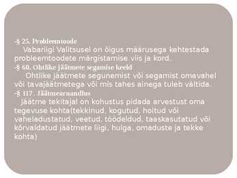 Jäätmeseadus #6