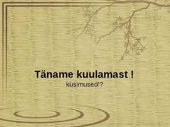 Nõustamistegevus #11