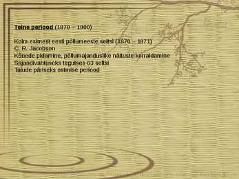 Nõustamistegevus #3