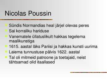 Nicolas Poussin #2